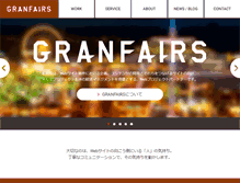 Tablet Screenshot of granfairs.com